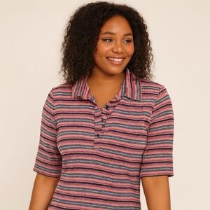 Joe Boxer Multicolor Striped Tee
